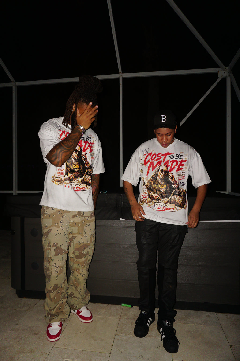 NO RISK NO REWARD TEE